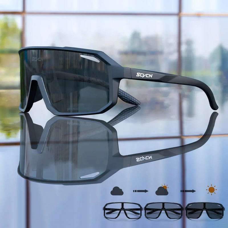 Oculos decorativos de moda Y2K de plastico para esporte e ciclismo